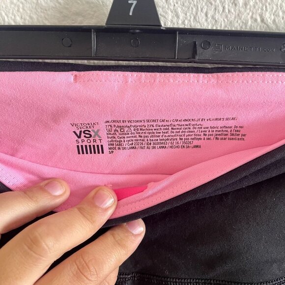 VICTORIA'S SECRET KNOCK OUT KNOCKOUT ATHLETIC WORK OUT LEGGINGS PANTS - Picture 3 of 4